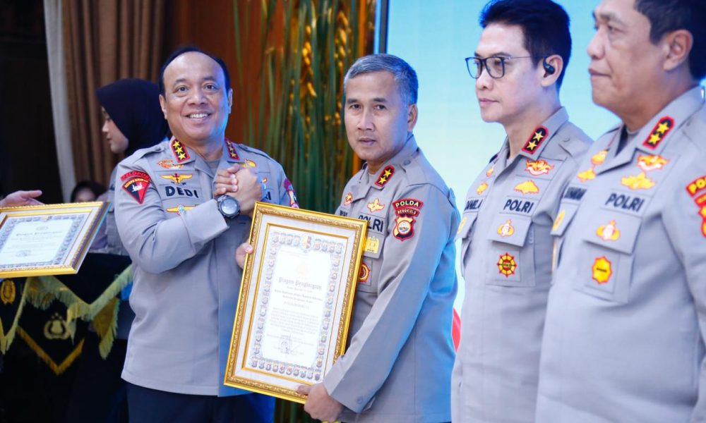 Polri Beri Penghargaan Ikpa Terbaik Pada Rakernis Empat Fungsi Pusat Polri 2026