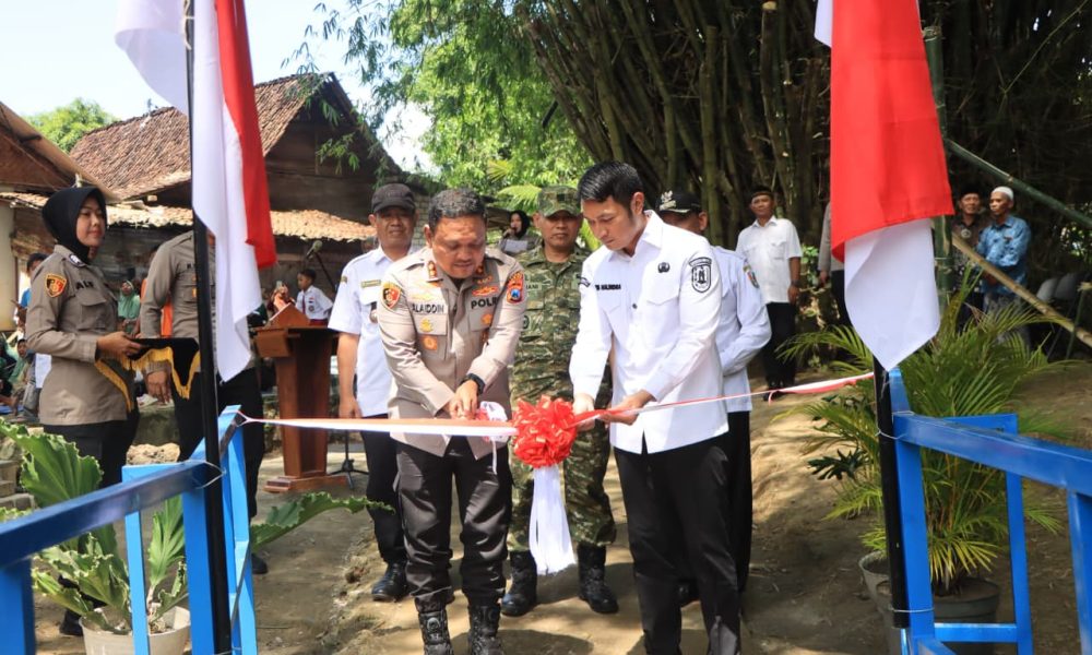Polres Tuban Bangun Jembatan Merah Putih Presisi, Bupati : Berkat Kepedulian dan Kehadiran Polri di Tengah Masyarakat