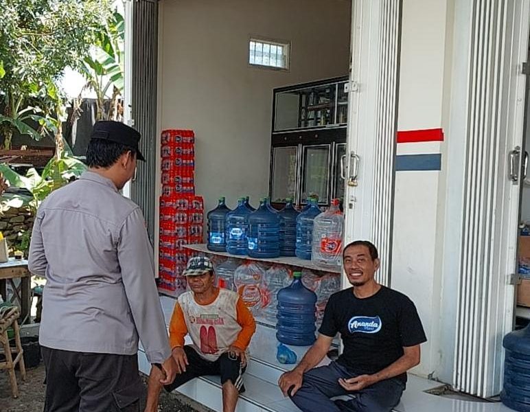 Polsek Rejoso Sambang Desa, Perkuat Keamanan dan Respons Cepat 110