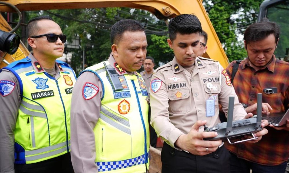 ETLE Drone Pantau Pelanggaran Lalu Lintas dari Udara Tanpa Mengganggu Aktivitas Masyarakat