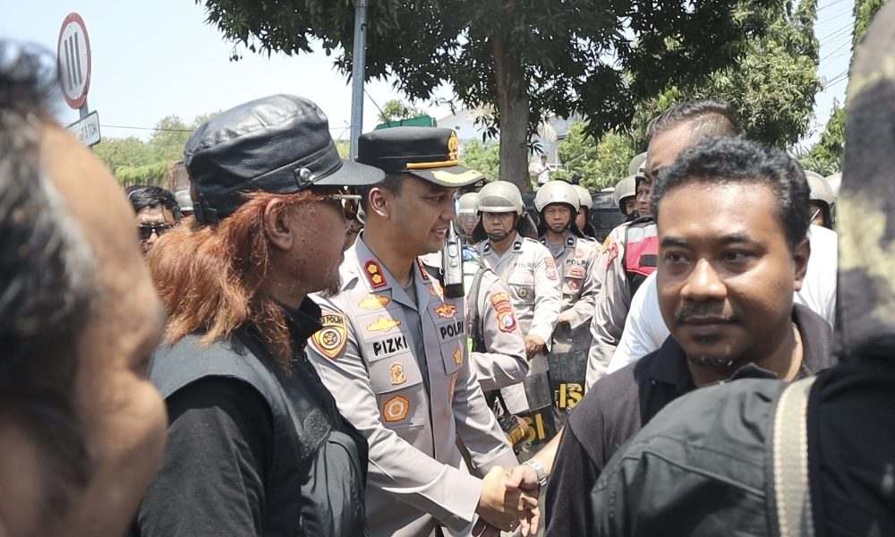 Kapolres Madiun Kota Apresiasi Massa PSHT dalam Menyampaikan Aspirasi, Aksi Damai Berakhir Kondusif