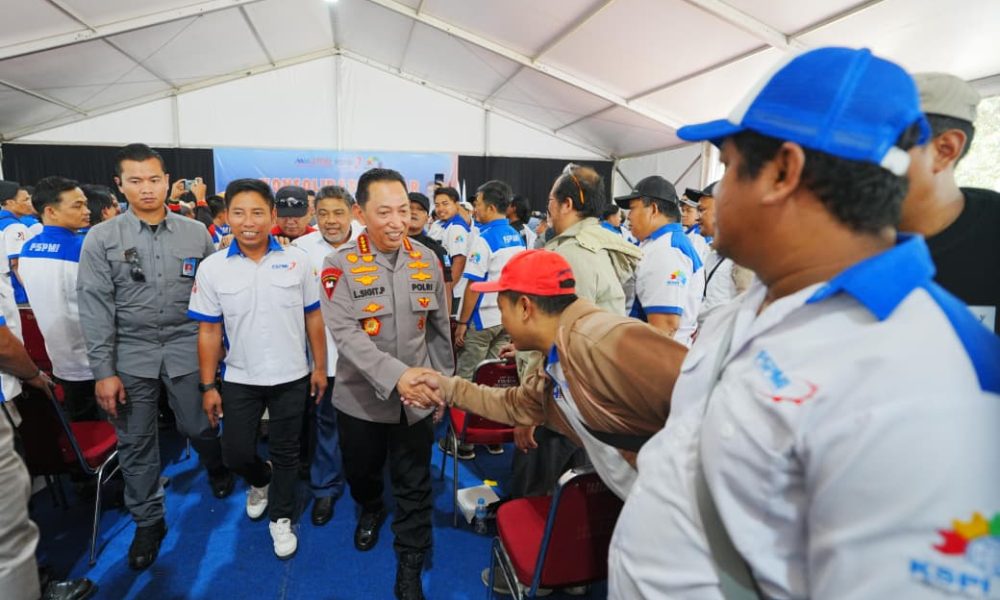 Kapolri Dorong Keseimbangan Keberlangsungan Usaha dan Kesejahteraan Buruh
