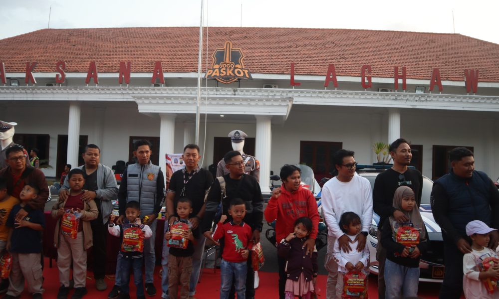 Dalam Rangka HUT Lalu Lintas Bhayangkara Ke-71, Polres Pasuruan Kota Gelar “Gas Bareng Ayah”