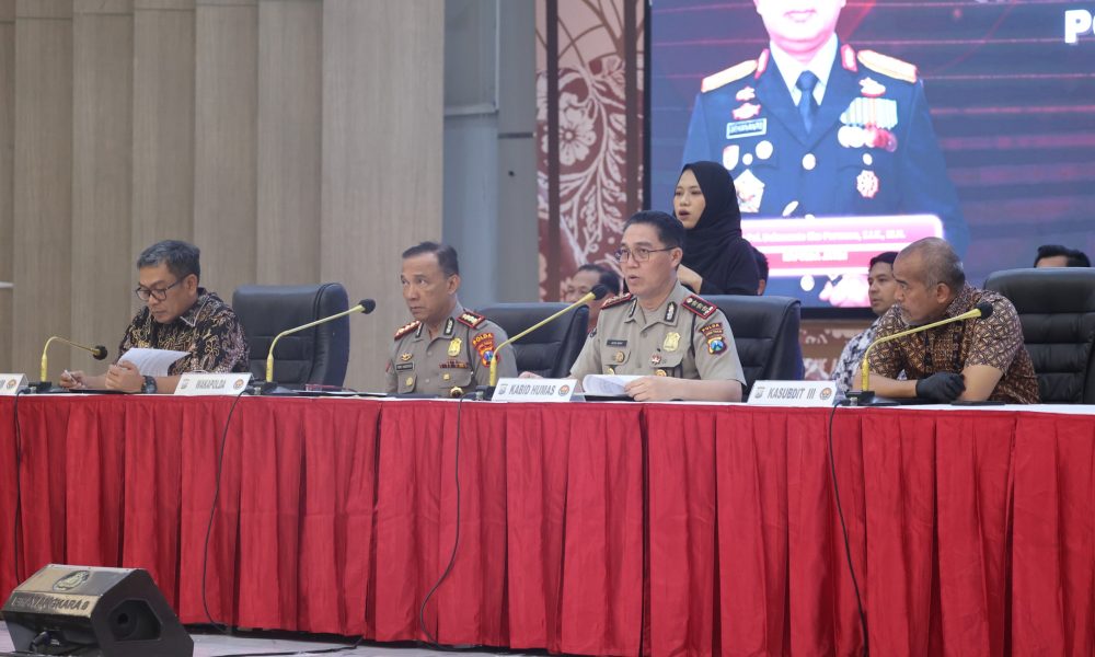 Operasi Sikat Semeru 2026: Polda Jatim Amankan 1.212 Tersangka dari 1.345 Kasus Kriminal