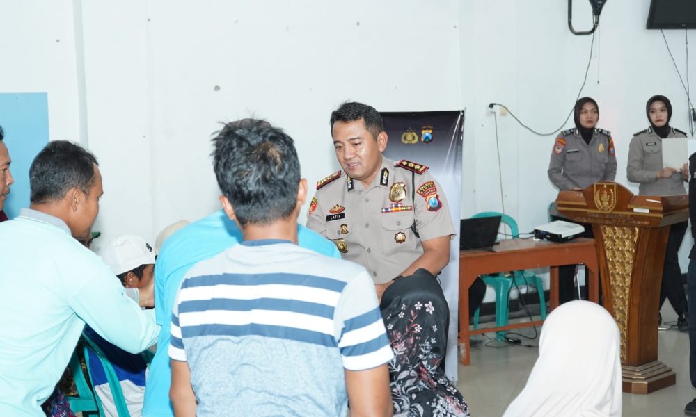 Kapolres Kediri Dorong Kemandirian Ekonomi di Desa Melalui Program Poliran