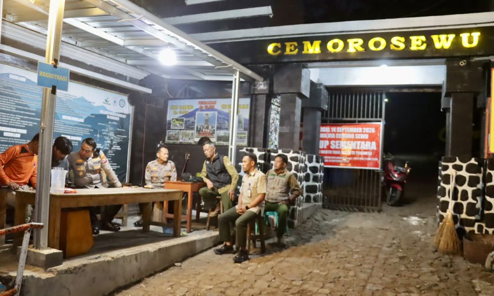 Polres Magetan Siaga 24 Jam di Cemoro Sewu, Antisipasi Rembetan Karhutla Tawangmangu