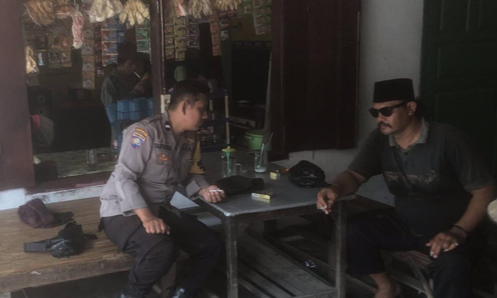Lewat Cangkrukan Kamtibmas, Polsek Kraton Ajak Warga Bersama Cegah Kriminalitas 3C