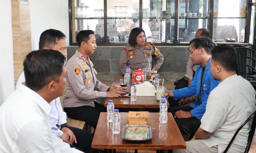 Teguhkan Semangat Polisi Bersama Masyarakat, Kapolres Pasuruan Kota Jalin Silaturahmi Hangat Dengan Ketua PMII Pasuruan
